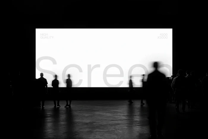 21:9 Expo Screen Mockup – Glowing, High-Quality Display - Image 2