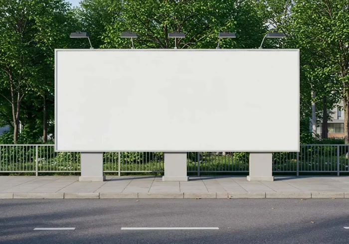 Free Street Billboard Mockup PSD - Image 2