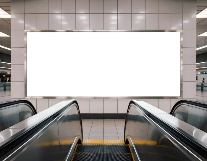 Free Subway Banner Mockup – PSD for Ad Design - Image 2