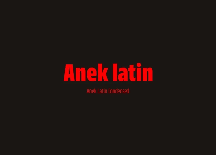 Multi-weight business font with ink trap detailing