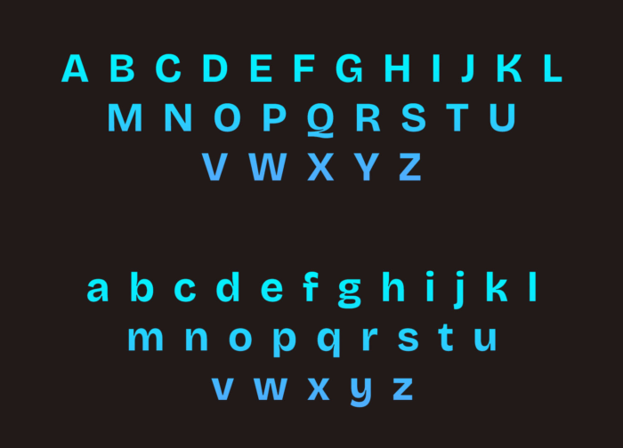 Modern neo-grotesque display font with playful ink traps