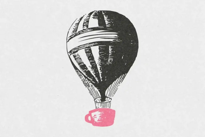 Realistic craft paper texture with subtle grain and creases