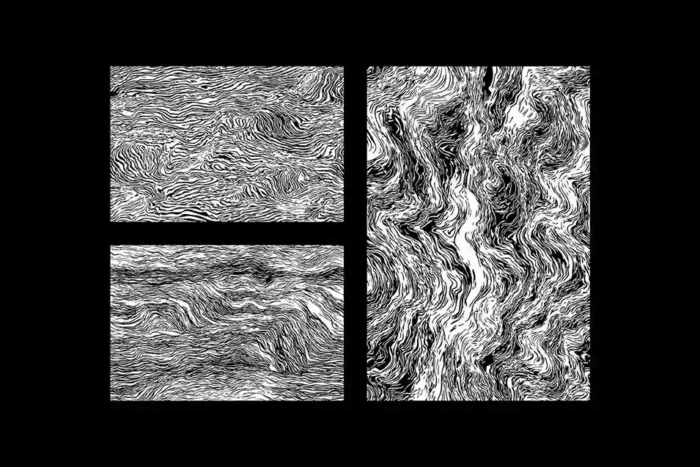 Y2K rave-inspired liquid texture pack free download