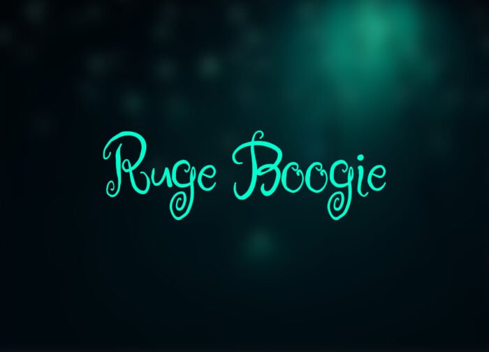 Ruge Boogie – Playful Calligraphy Font