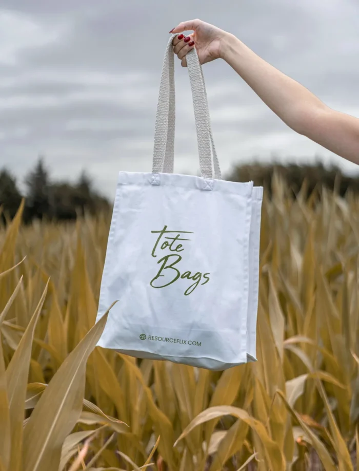 Realistic tote bag mockup editable in Photoshop