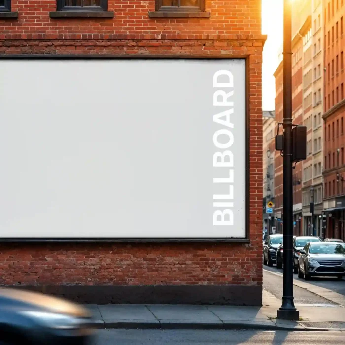 Free Urban Billboard Mockup PSD