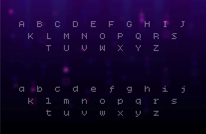 Bitcount Grid Single – Pixel Dotted p