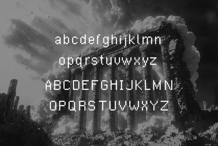 Delicatus – Free Minimal Pixel typefacee