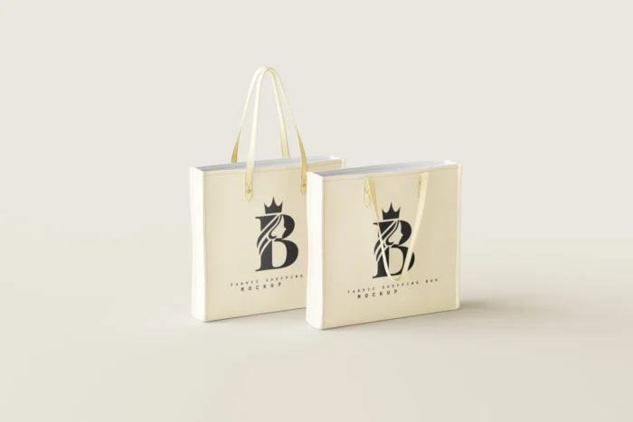 Fabric Shopping Bag Mockup PSDT