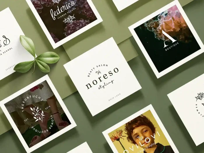 Free Botanical Logo Templates – AI, EPS & PSD Formats