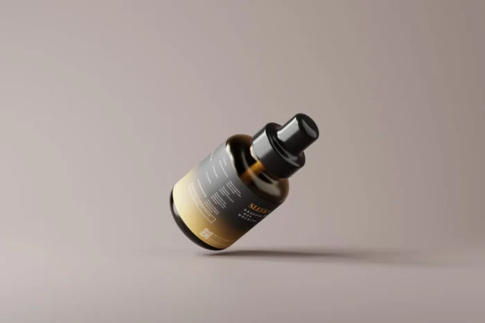 Free Dropper Bottle Packaging & Box Mockups