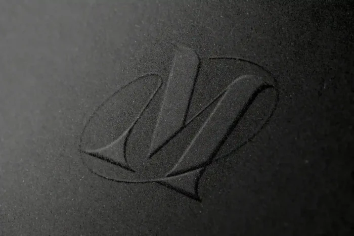 Free Embossed Paper Logo Mockup PSD