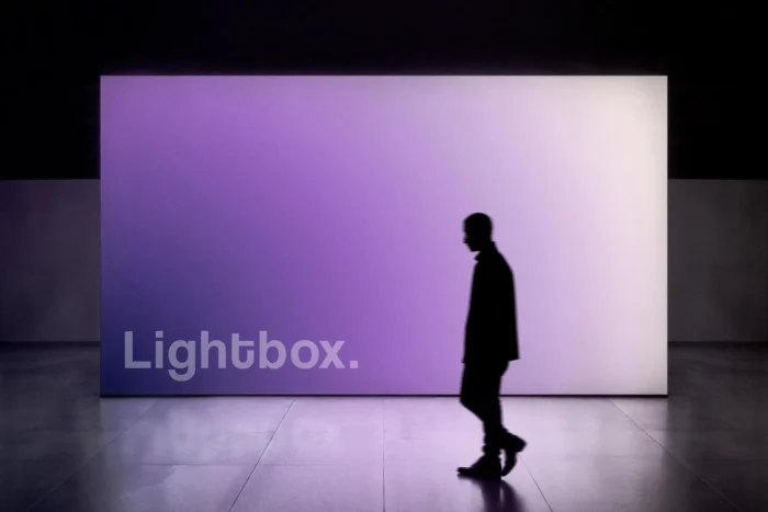 Free Lightbox Expo Mockup PSDT