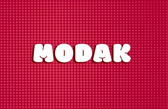 Free Modak Display Font – Playful and Bold Typeface