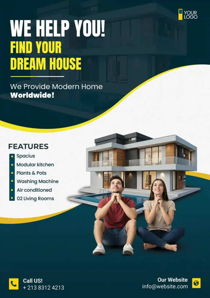 Free Property Sale Flyer Template PSD