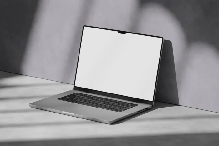 Free Realistic MacBook Pro Mockup