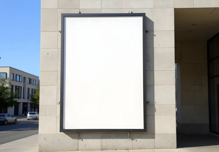 Free Storefront Poster Mockup PSDT