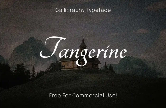 Tangerine – Elegant Calligraphy Script Font