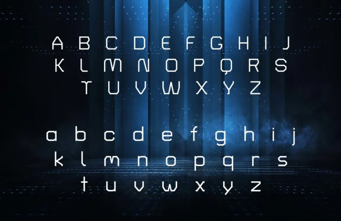 Turret Road – Futuristic Display Typeface1