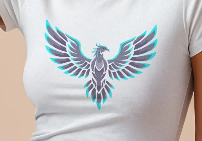 Free Round-Neck T-Shirt Mockup PSD