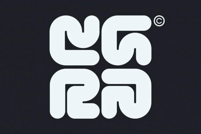 kiloy rounded techno font 5