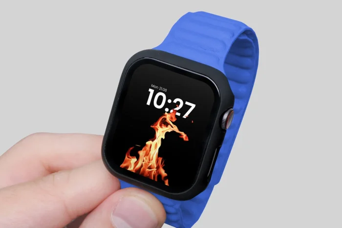 Apple Watch in Hand Mockup