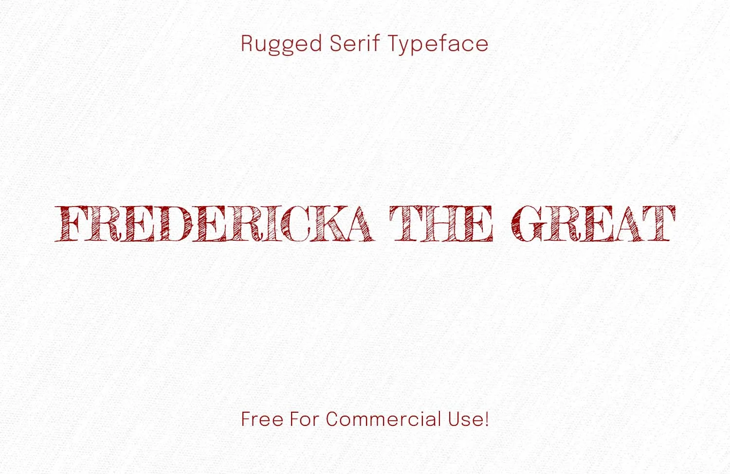Fredericka the Great Marker Serif Font