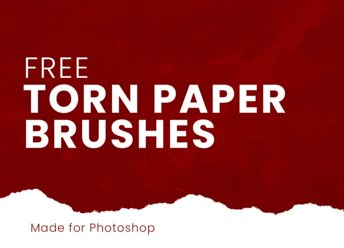 Free Torn paper Brushes for Photoshop