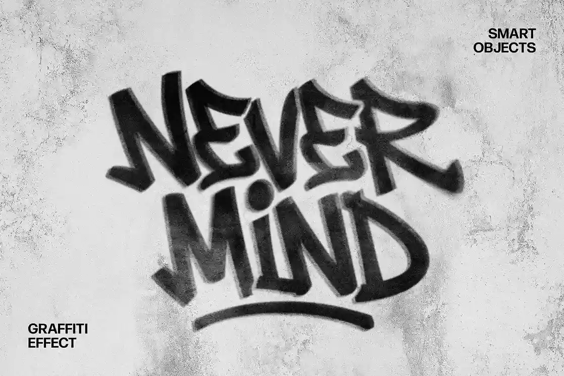 Free Urban Graffiti text Effect PSD