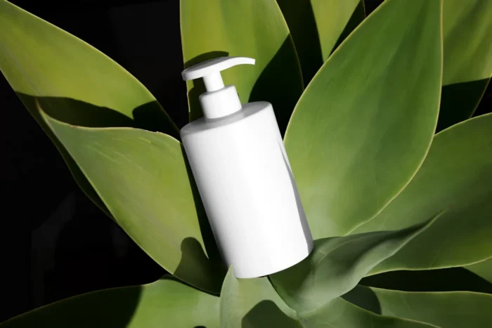Free White Cosmetic Bottle Mockup 03