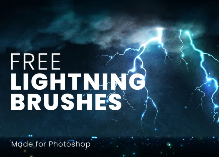 Free lightning brushes For photoshop