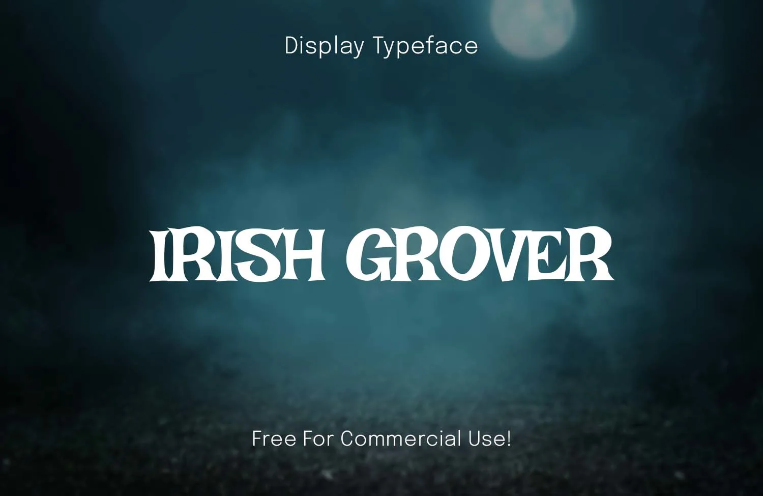 Irish Grover – Horror Display Font