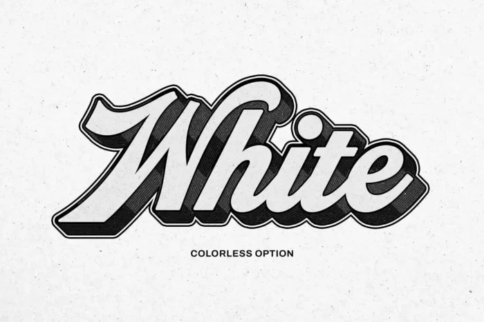 Retro Comic Text Effect PSDT