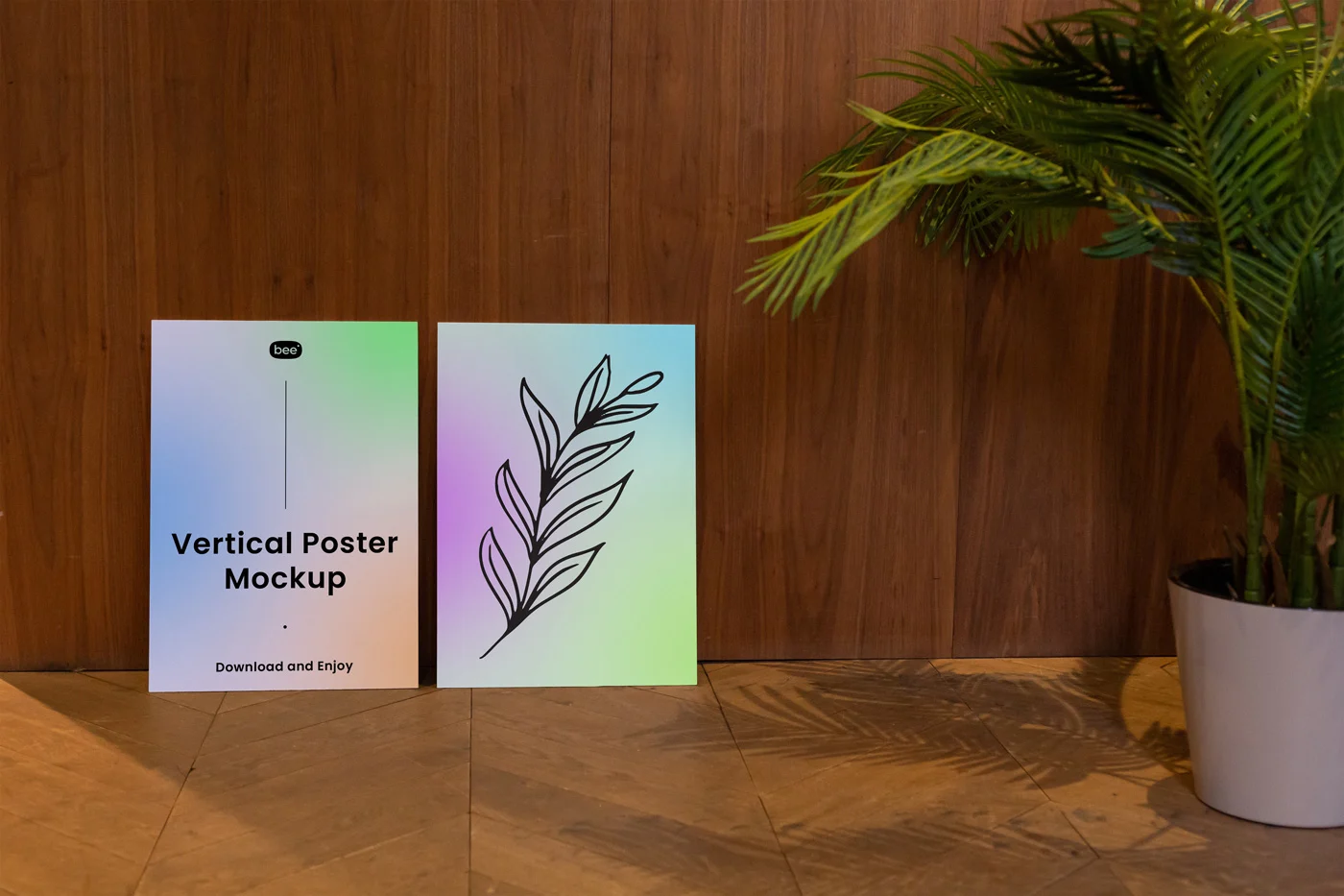 Double Poster Mockup D