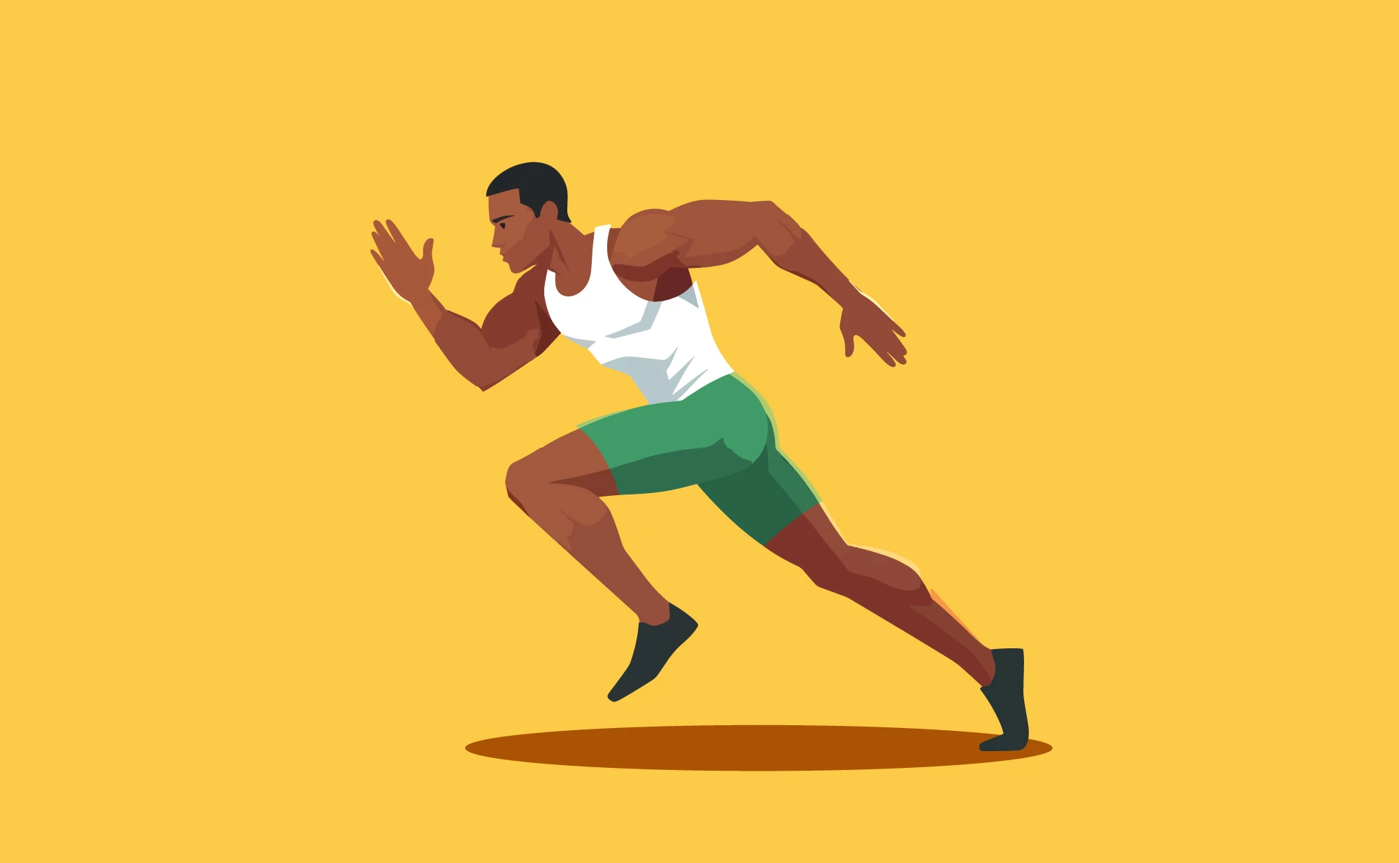Free Running Sport Illustration Vector