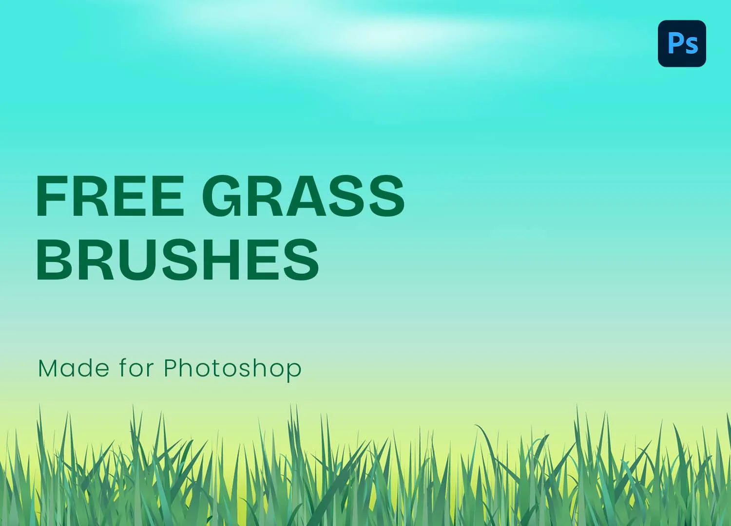 Free grass Brushes for Photoshop