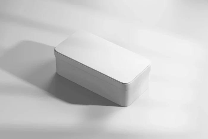 Metal Elegant Box Mockup