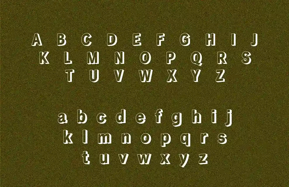 Rampart One – Free 3D Display Font1