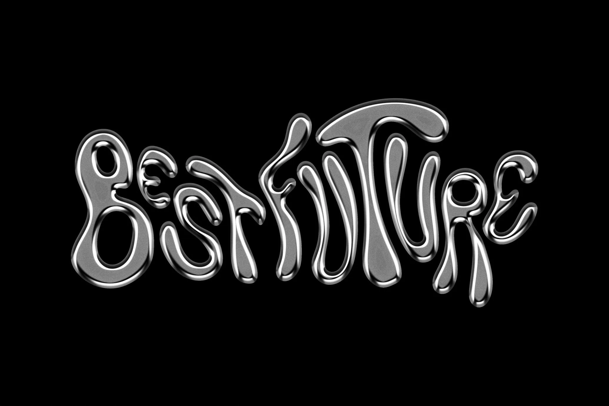 Free Acidic Chrome Text Effect PSD