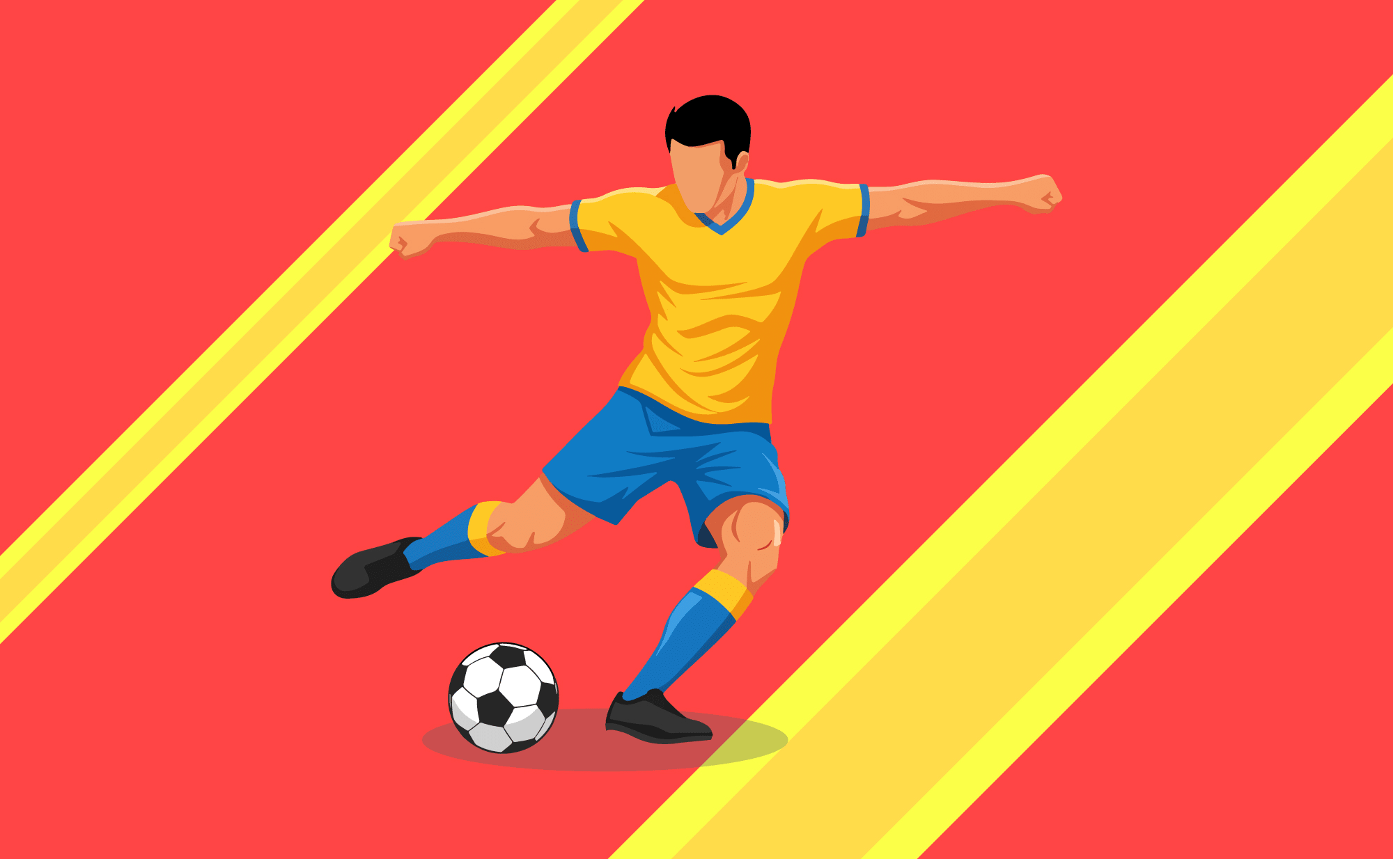 Free Football Illustration Vector
