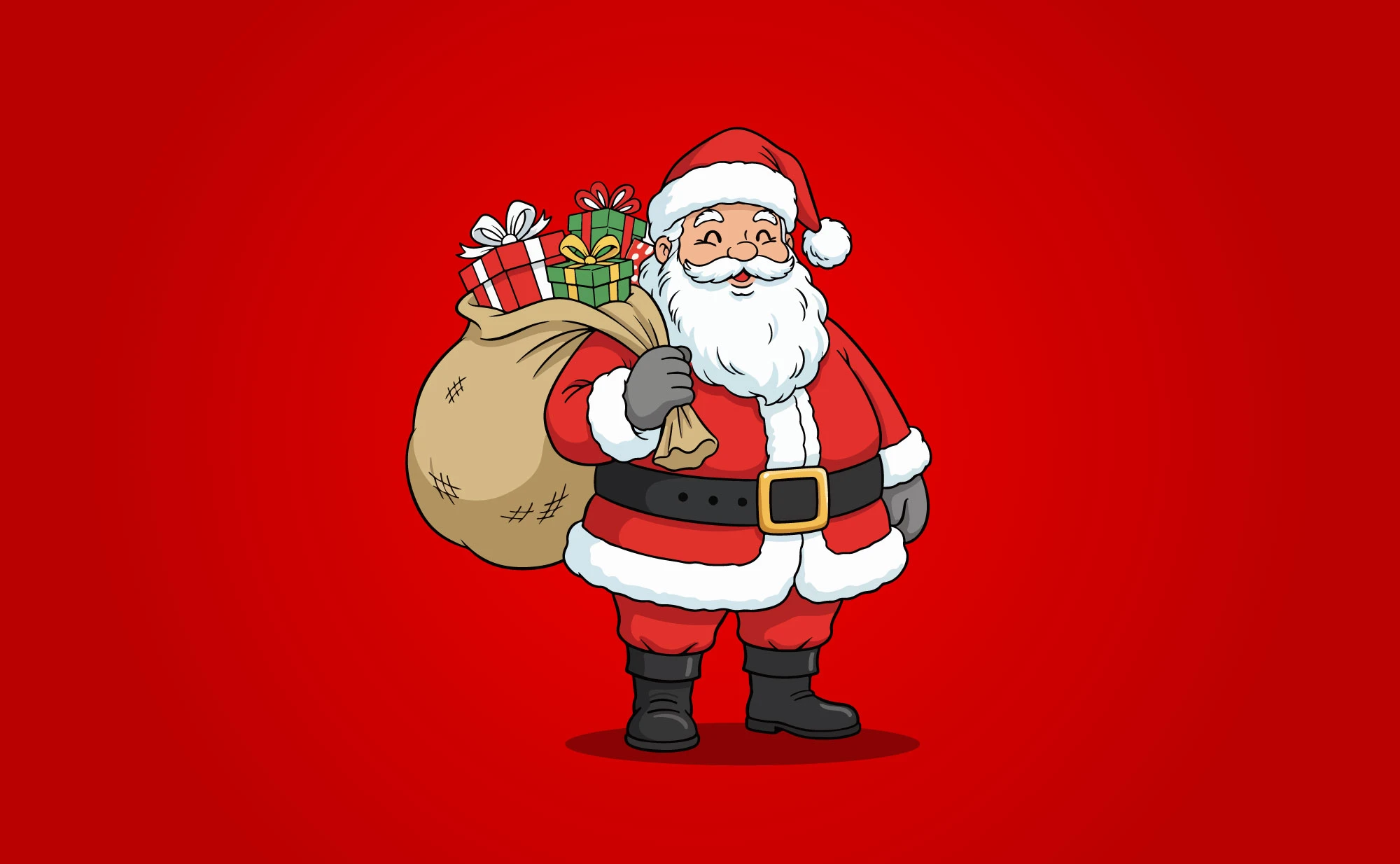 Free Santa Claus Illustration Vector