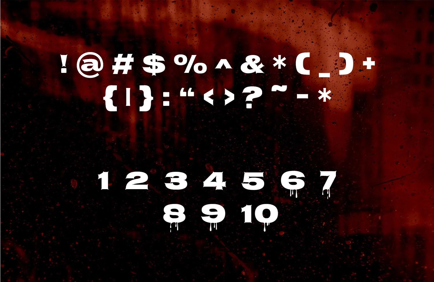 Nosifer – Horror Font1