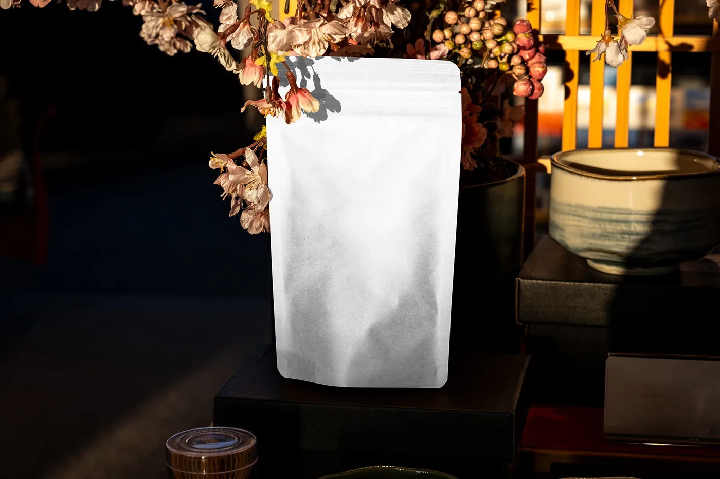 Sunset Coffee Bag Mockup