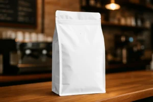 Free Big Coffee Packet Mockup PSD