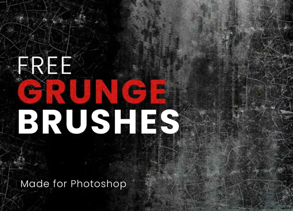 Free 52 Grunge Brushes for Photoshop