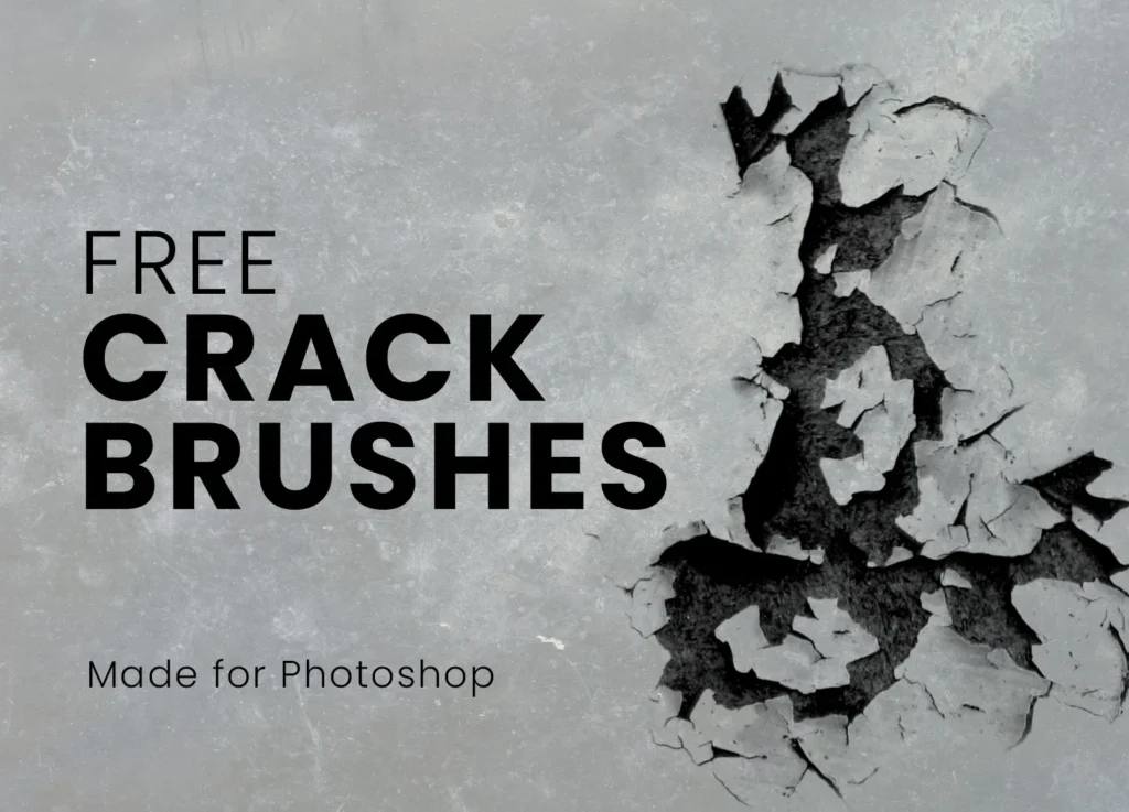 Free Cracks Brush Set for Photoshop