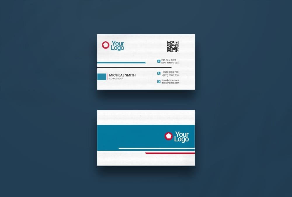 Modern Minimal Business Card Template