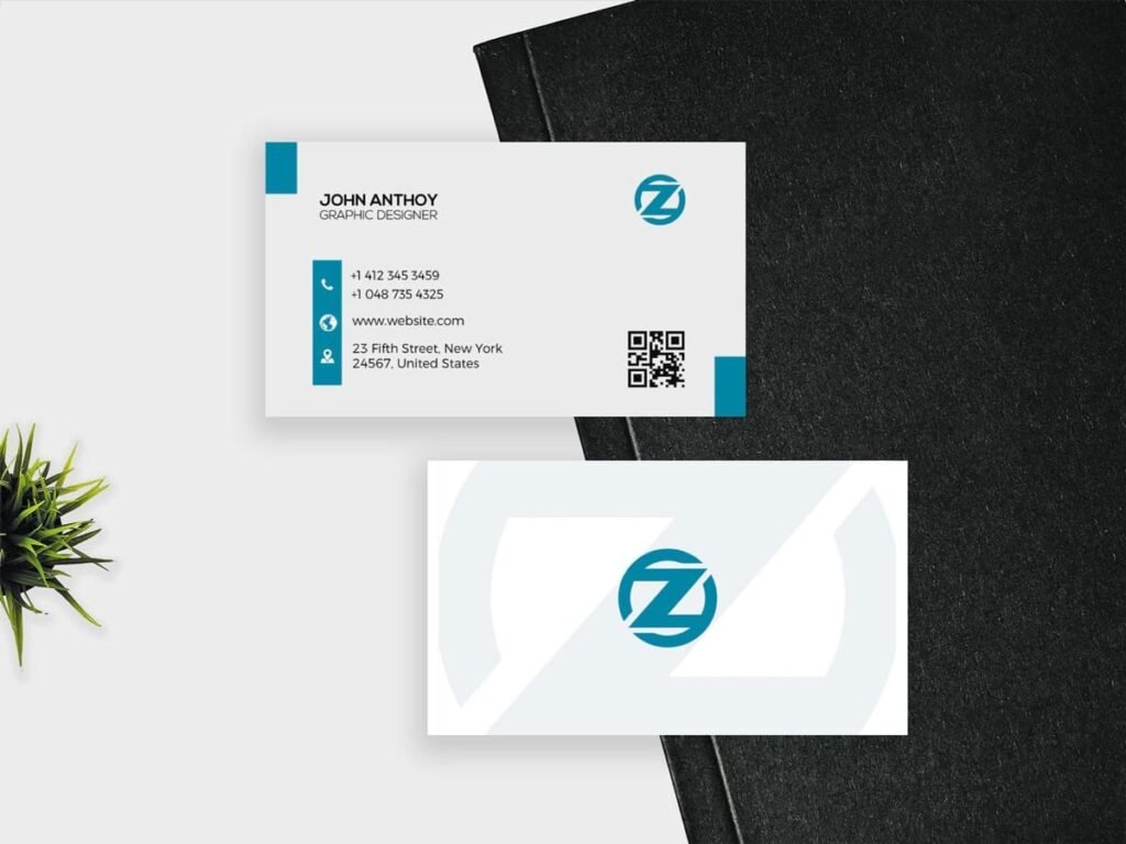 Professional Plain Business Card Template