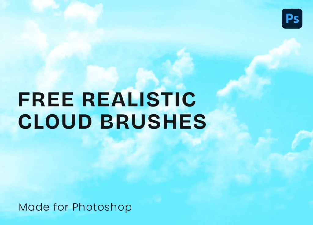 Free Realistic Cloud Brushes for Photoshop