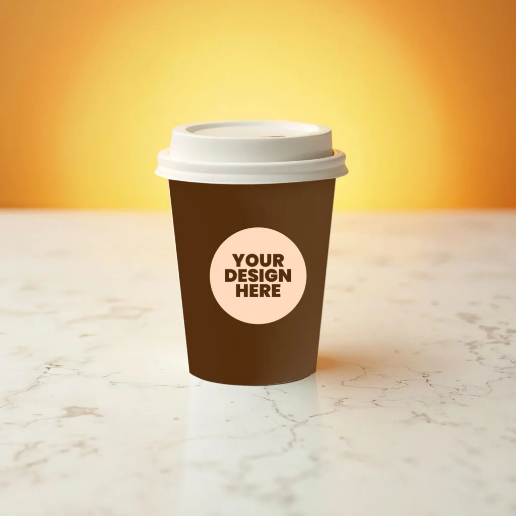 Stylish Coffee Cup Mockup
